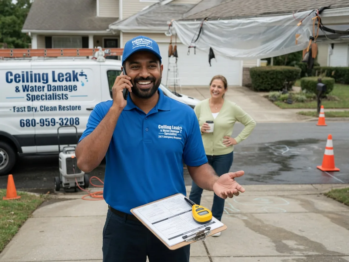 Ceiling Leak Cleanup Belford, NJ FAQs